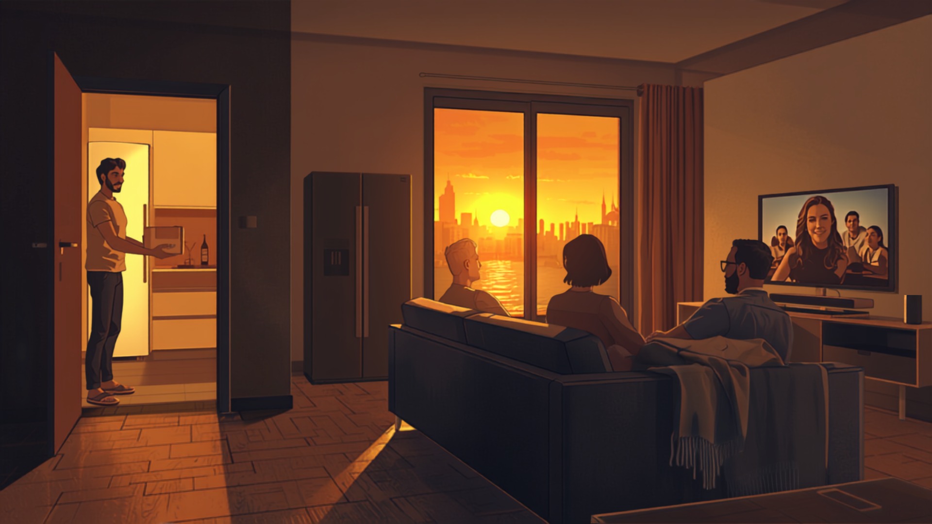 Stunning TVs
for Every Room.