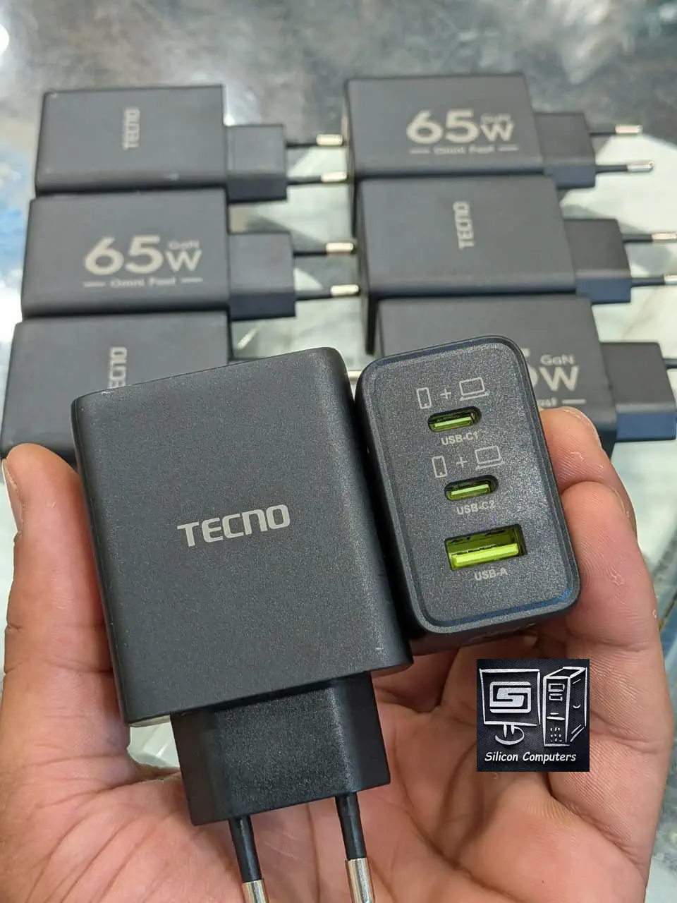 CHARGER 3 PORTS TYPE-C TO TYPE-C 3