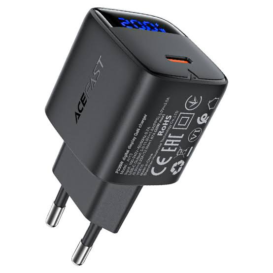 Aceafast Fast USB-C Port Charger with Digital Display A113 — image 1