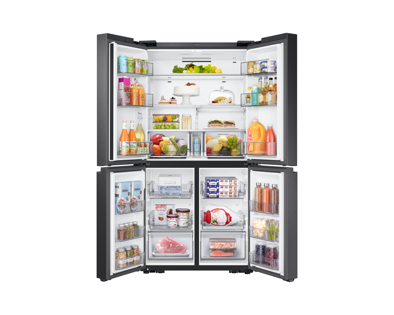 Samsung 602L 4-Door Flex Refrigerator (RF60CG9040S9FE) 3