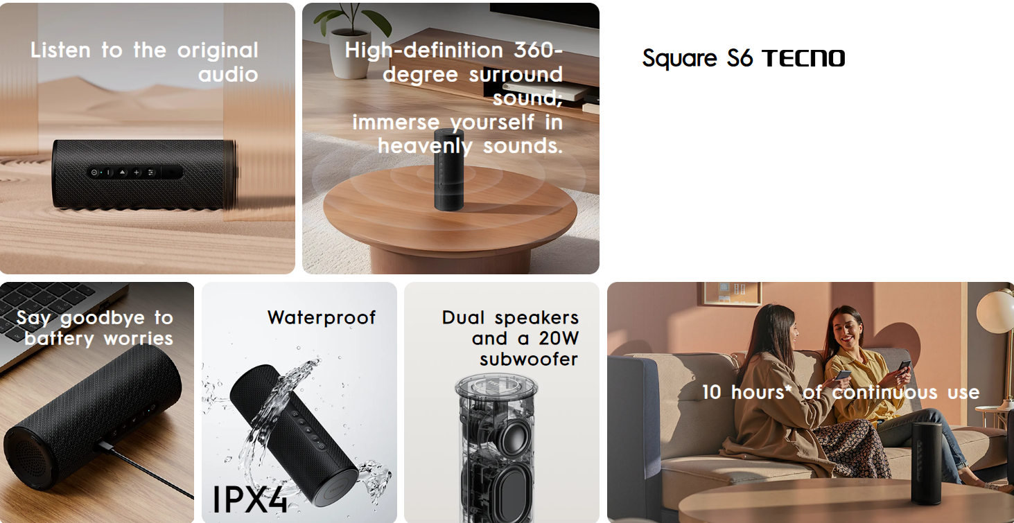 SQUARE S3 SPEAKERS