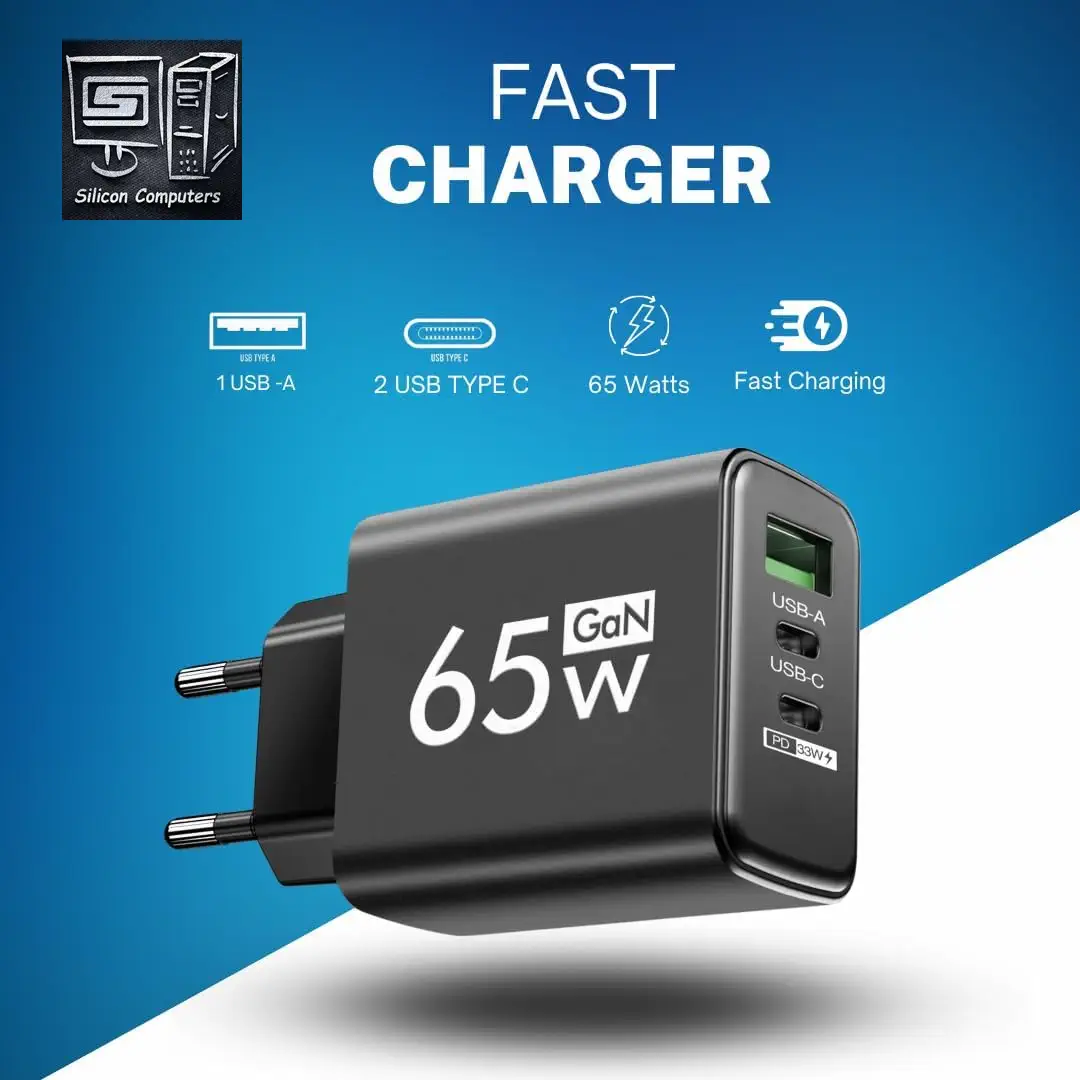 CHARGER 3 PORTS TYPE-C TO TYPE-C 2