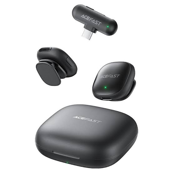 Acefast Dual Wireless Lavalier Microphones iP R1 — image 1