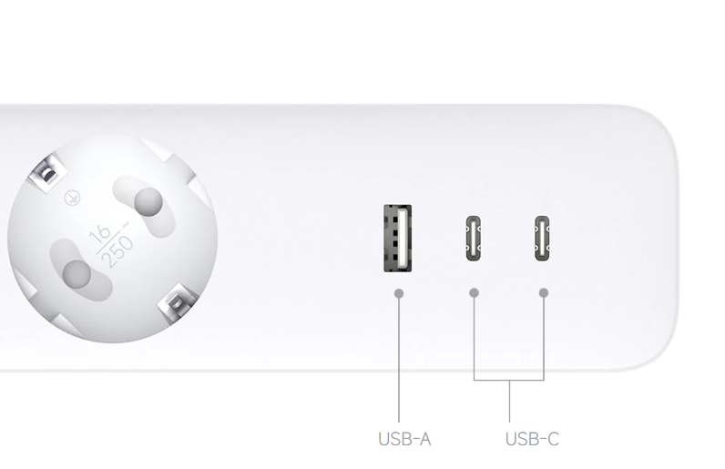 Xiaomi 20W Power Strip 2