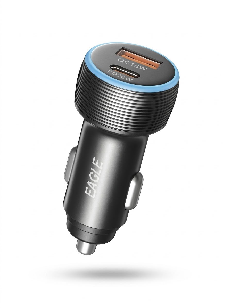 Eagle 38W Super Fast Car Charger — image 1