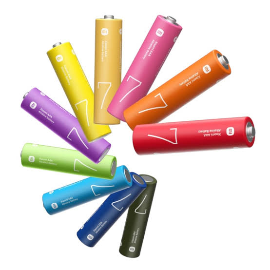 Xiaomi AAA Rainbow Batteries (10 Count) — image 1