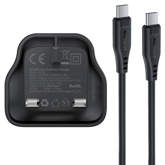 Acefast Fast 1xUSB-C Port Charger Set — image 1