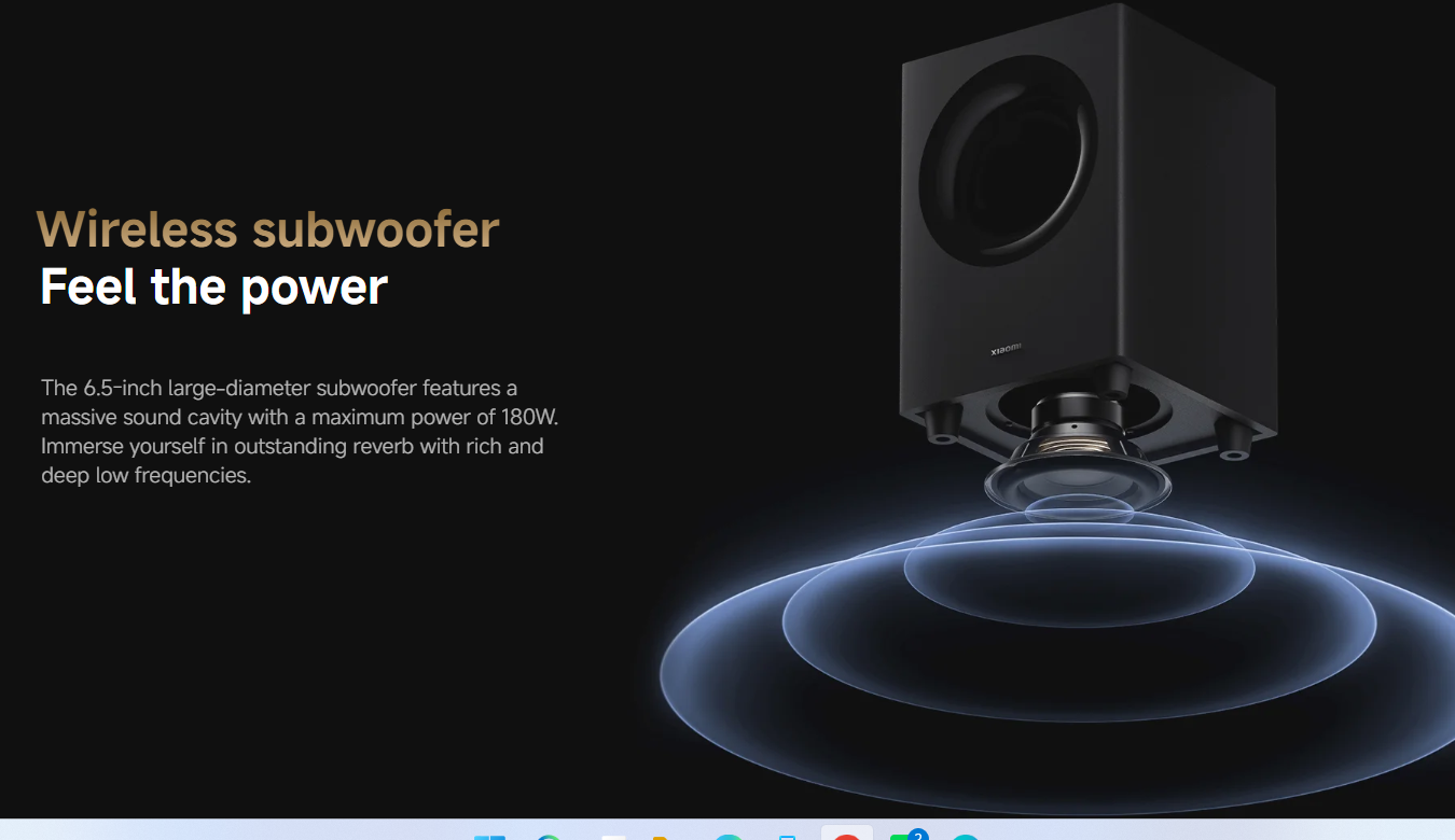 Xiaomi Soundbar Pro 2.1 ch 2