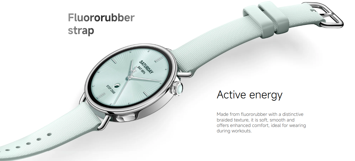XIAOMI WATCH S4 41MM Mint green-black 2