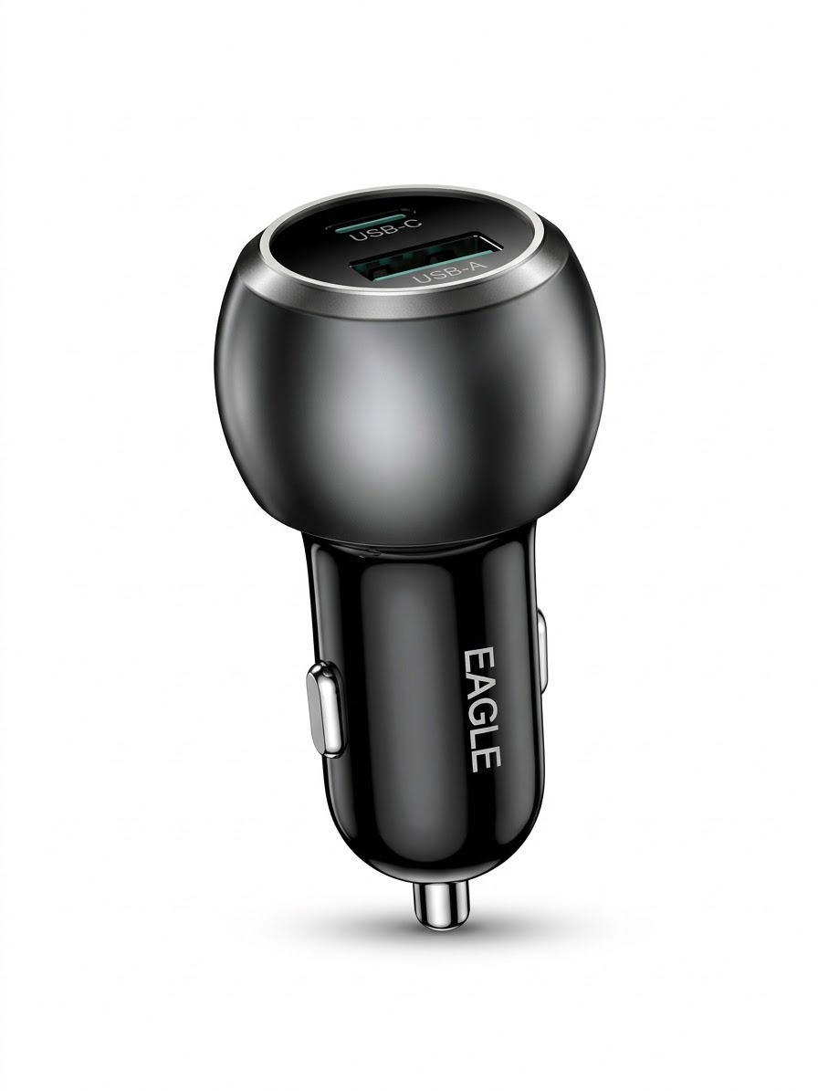 Eagle PD+QC3.0 In Car Charging Adapter