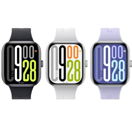 Redmi Watch 5 Obsidian Black & Silver Gray & Lavender Purple