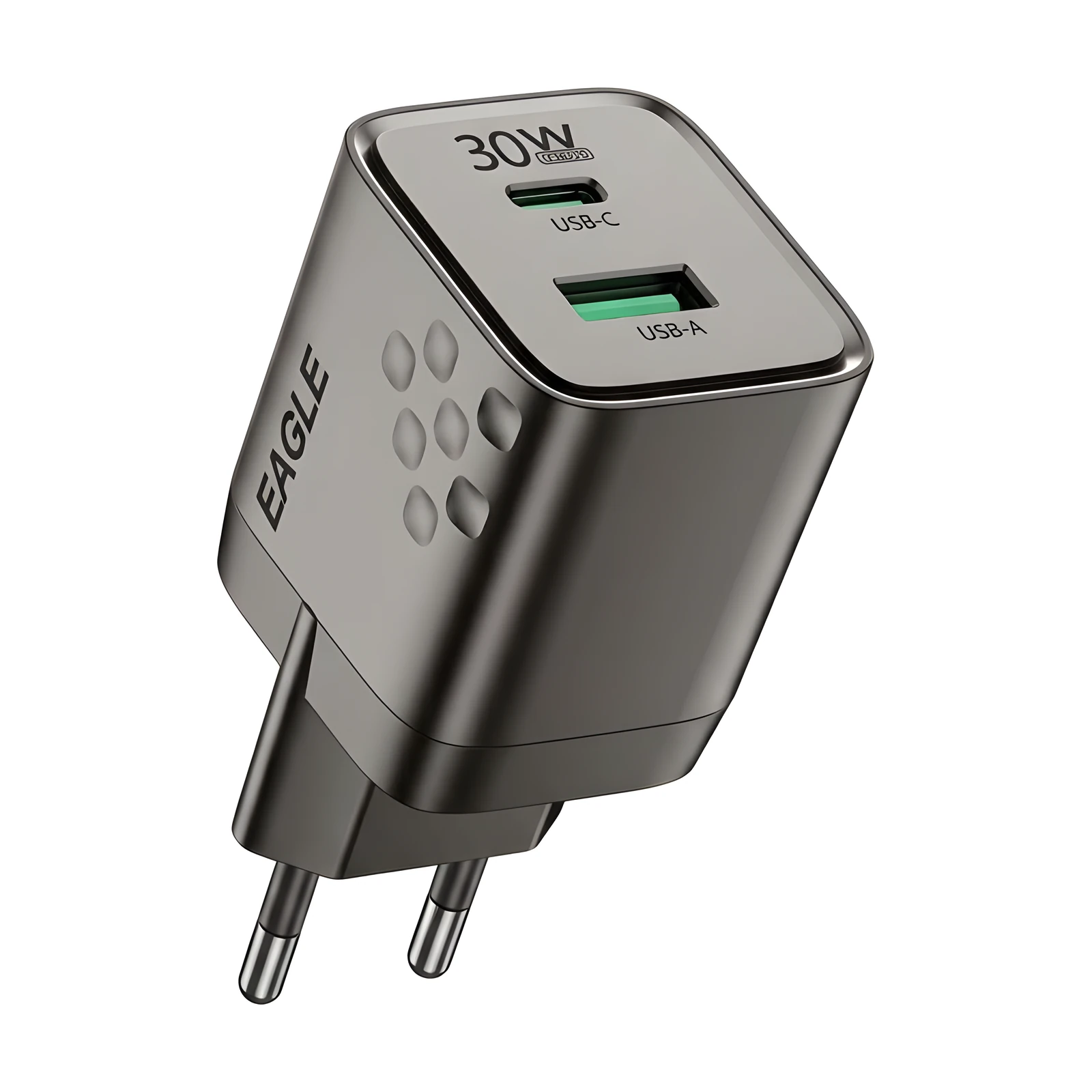 Eagle PD 30W USB-C & USB-A Multi Port Fast Charging Adapter, image 1