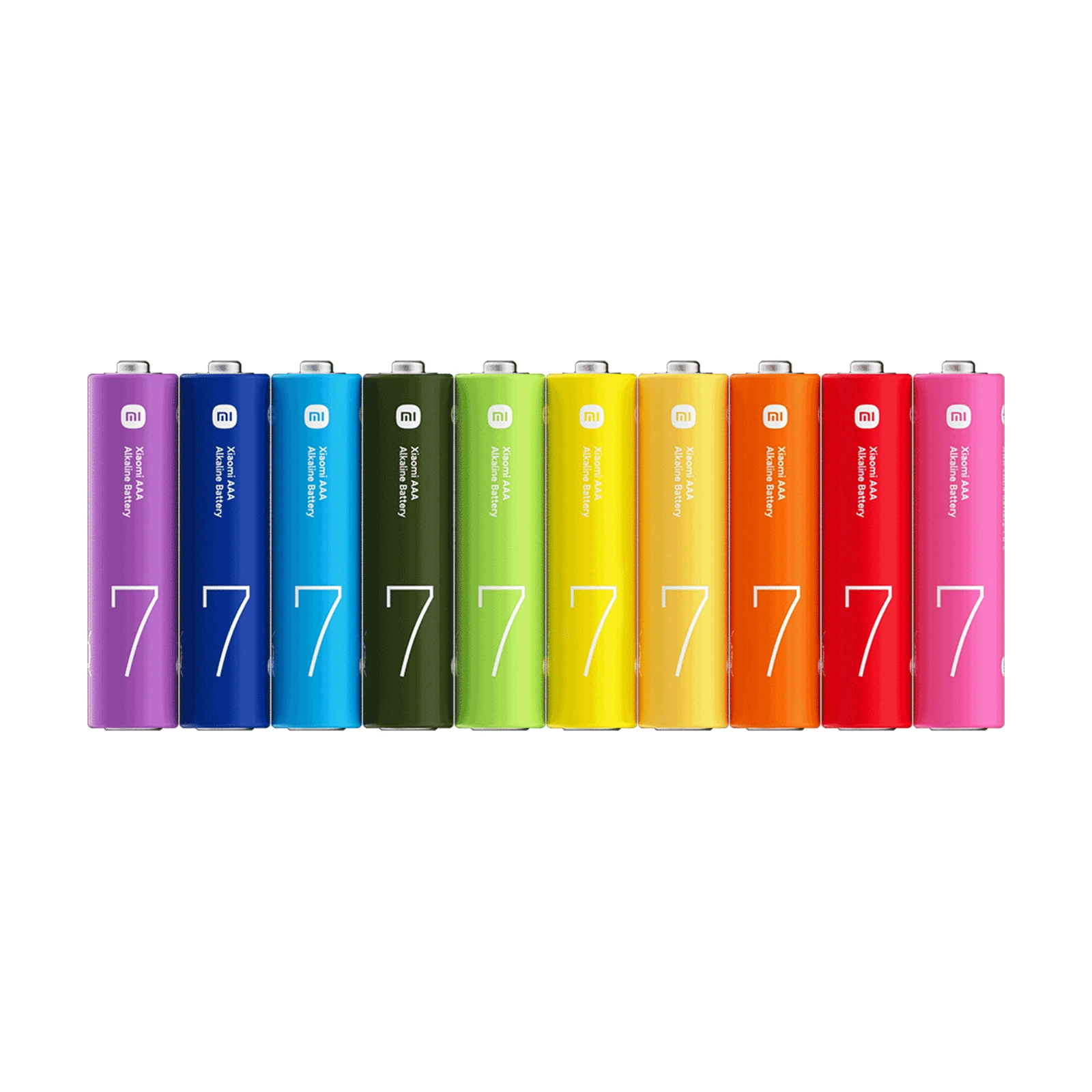 Xiaomi AAA Rainbow Batteries (10 Count)