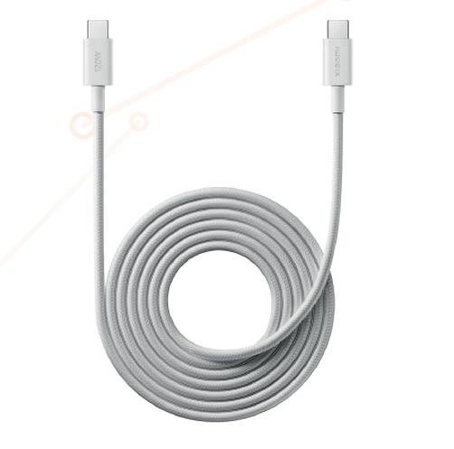 Xiaomi 6A Braided USB-C to USB-C Cable (2m)