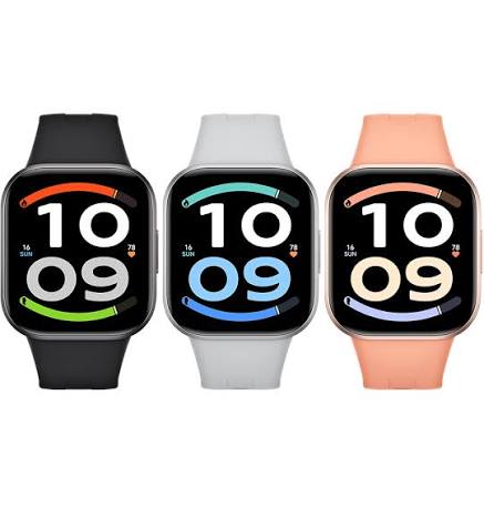 REDMI Watch 6 Active Midnight Black & Matte Silver & Sunset Orange